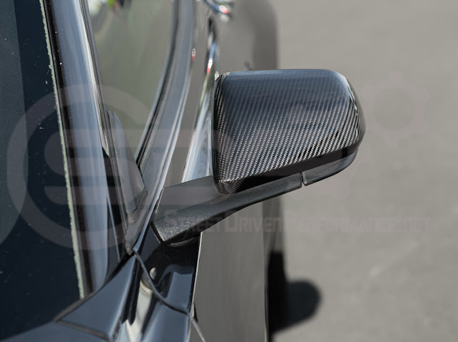 2015-2023 FORD MUSTANG S550 | CARBON FIBER SIDE MIRROR CAP COVER PAIR
